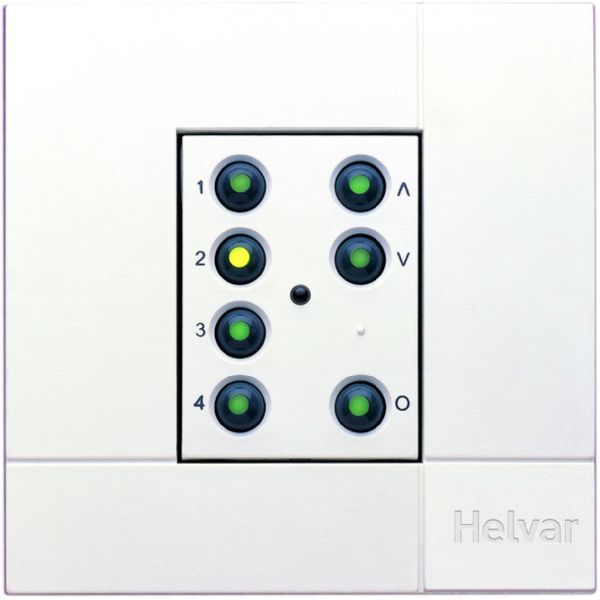 Panel Helvar 125200 7 knapp, 4 scener 