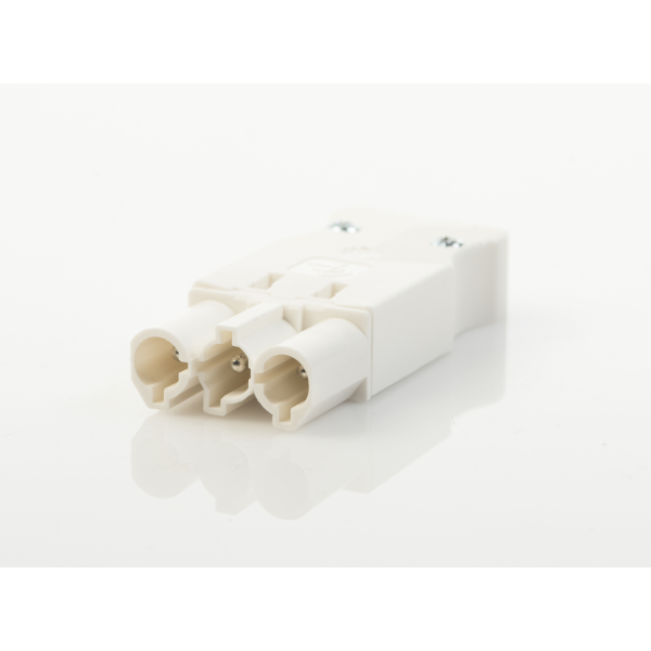 Støpsel Gycom 128158 3-polet, 0,13 kWh, 4 kV, IP20 9,5-10,5 mm, 50 cm