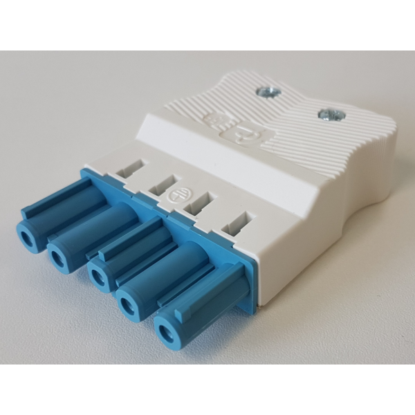 Hylsekontakt Gycom 128191 5-polet, 20 A, 0,19 kWh, 4 kV, IP20 11,3-12,3 mm