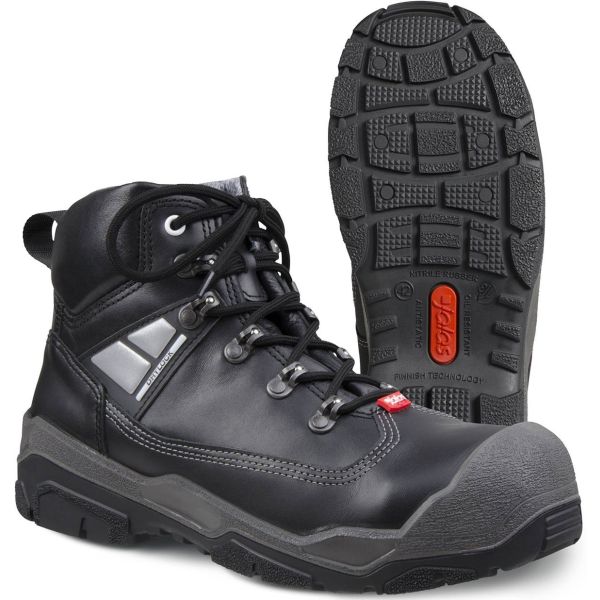 Sikkerhedsstøvle Jalas 1818 Drylock S3, sort, bred 41