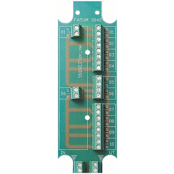 Kytkentärima Alarmtech 3042.03 2 x 1-5 paria Ruuvi/ruuvi