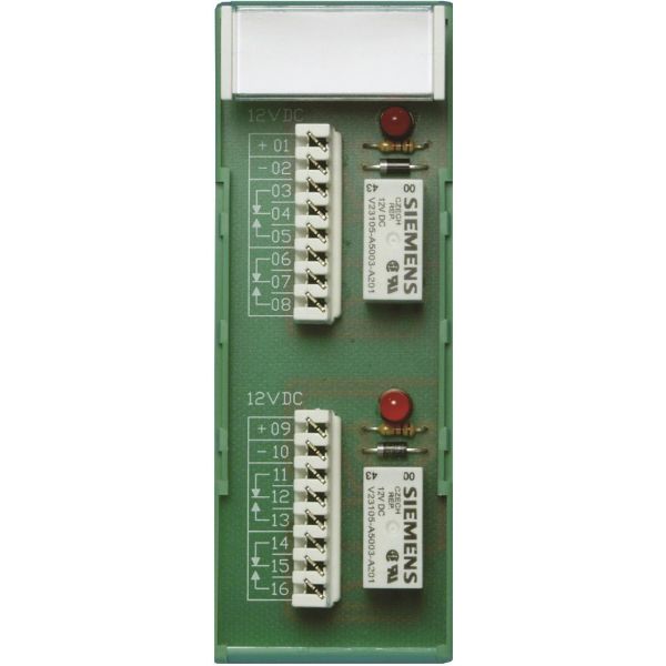 Reléklemme Alarmtech 8163.01 12 V, 40 x 39 x 112 mm Skjermlist