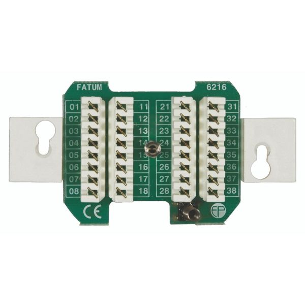 Hälytysrasia Alarmtech Fatum Infälld 16 paria, ilkivaltasuojattu kytkin 