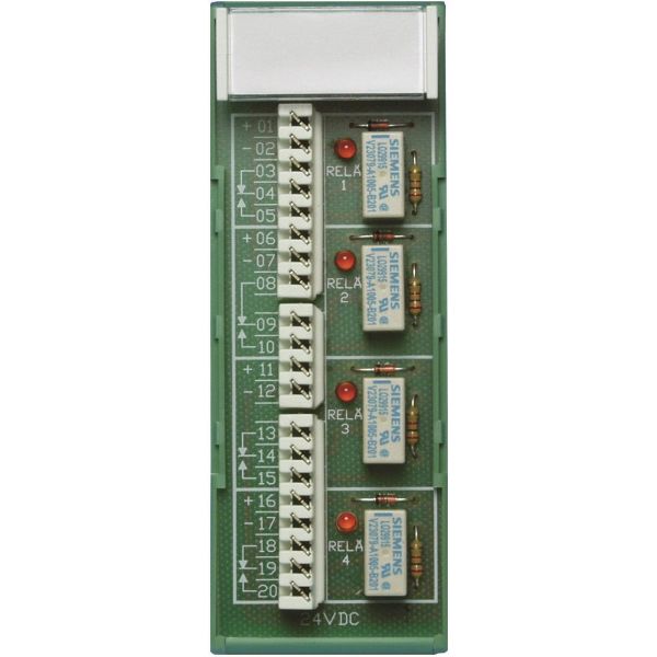 Relekortti Alarmtech 8169.01 24 V, 40 x 39 x 112 mm Näyttölista
