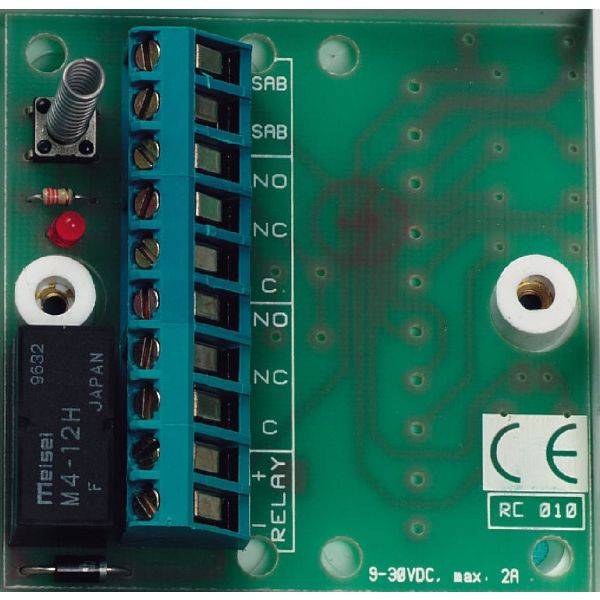 Relækort Alarmtech RC 010 1 x 2-benet, skiftevis 