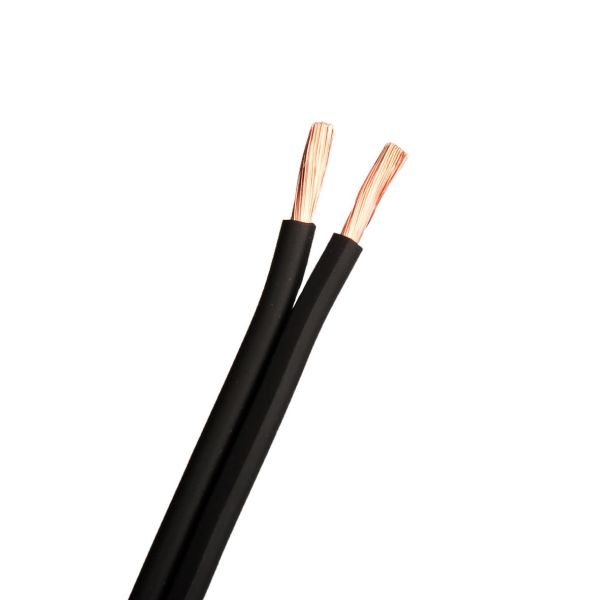 Højttaler SUPRA 2000000378 0,127 mm, anoxiske kobberstrenge 2x1,6, sort, 200 m