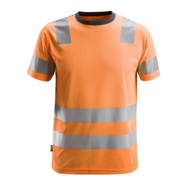 T-paita Snickers Workwear 2530 AllroundWork heijastimet, oranssi Huomioväri, Oranssi XS