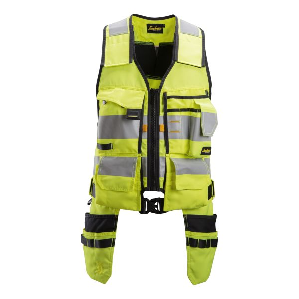 Værktøjsvest Snickers Workwear 4230 AllroundWork Bemærk, gul Hi-Vis, gul XL