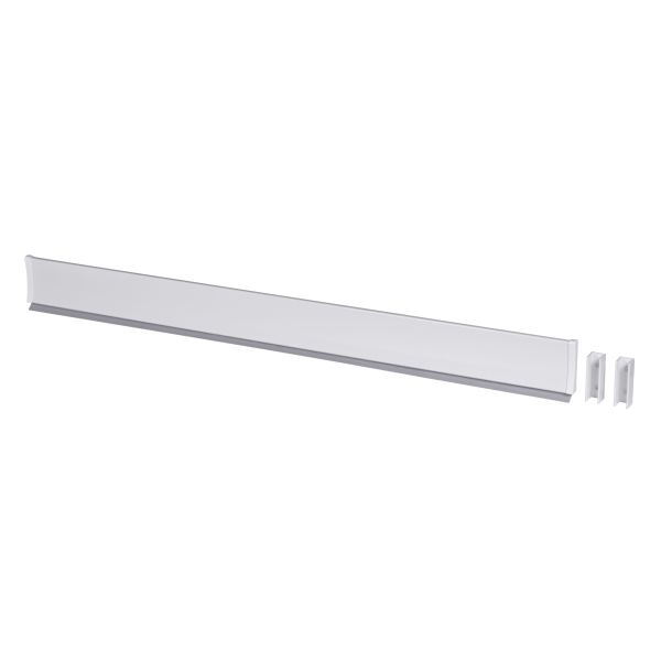 Gulvskinne Leijma 8109 lige, hvid 110 cm