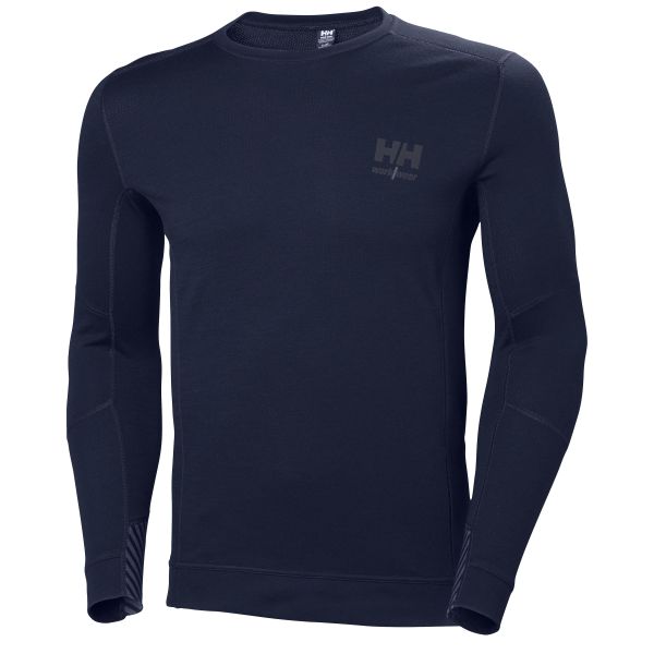 Undertrøje Helly Hansen Workwear Lifa Merino 75106-590 søværn Marine blå XS