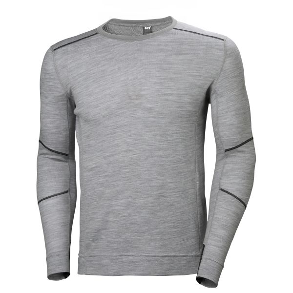 Undertrøje Helly Hansen Workwear Lifa Merino 75106-930 grå Grå XS