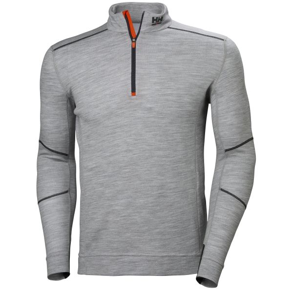 Undertrøje Helly Hansen Workwear Lifa Merino 75107-930 grå Grå Str. L