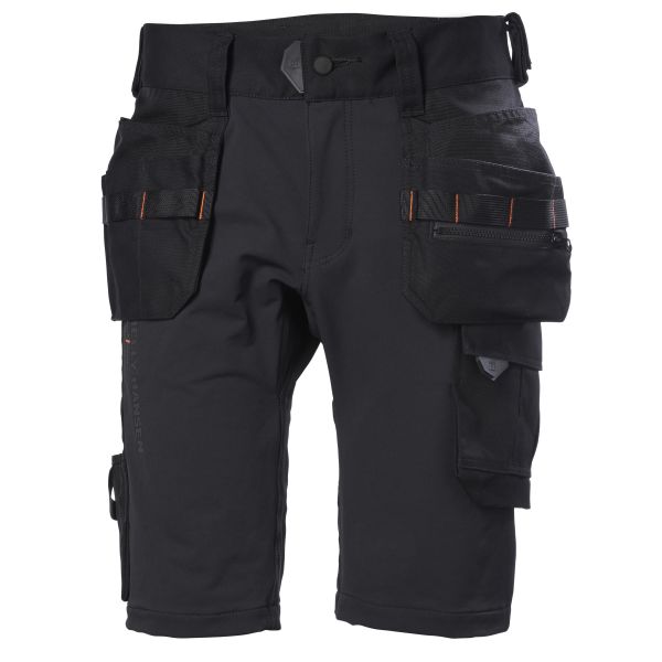 Håndværkershorts Helly Hansen Workwear Chelsea Evolution 77443-992 sort Sort Str. C48