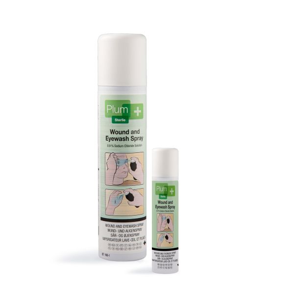 Ögon- och sårrengöring Plum 4554 spray 250 ml