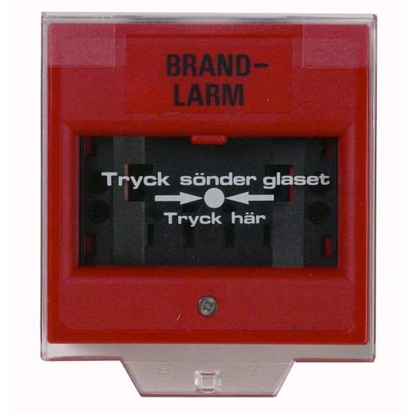 Alarmtrykknapp KAMIC 94.4110 for start av trådløse brannvarslere 
