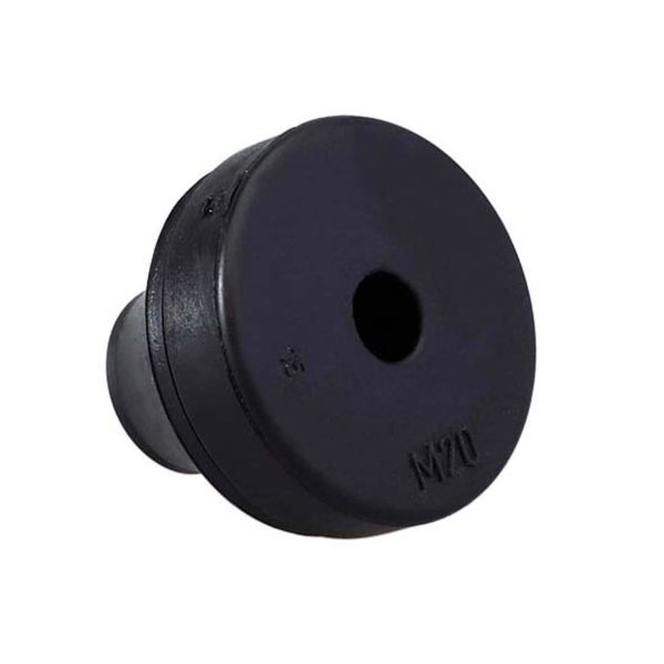 Kumiläpivienti Rutab 1458300 leikattava, musta M60 x 34-45 mm