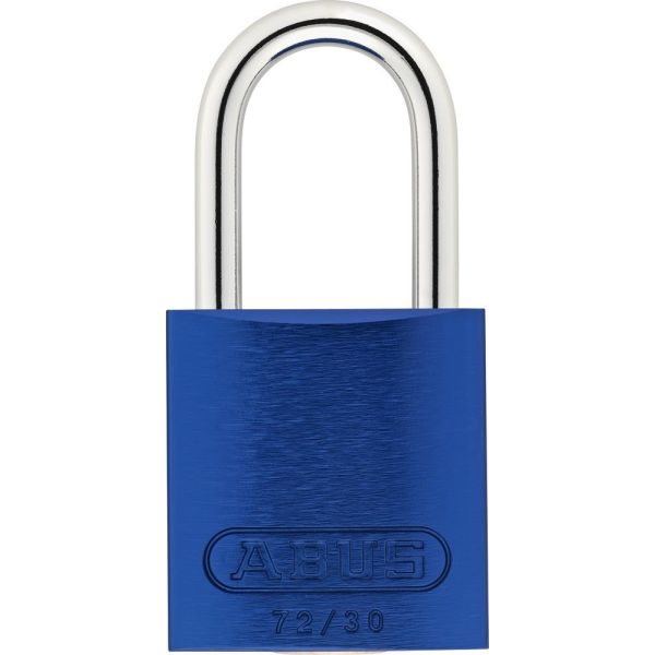 Hængelås ABUS 72/30 64,5 x 32 mm, aluminium oxideret Blå