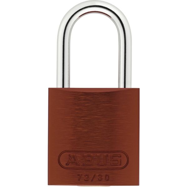 Hængelås ABUS 72/30 64,5 x 32 mm, aluminium oxideret Brun