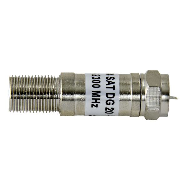 Vaimennin Televes 400554 F-naaras-F-koiras 20 dB