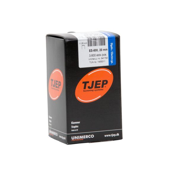 Klammer TJEP 841720 ES-500, FZB 20 mm, 3600-pack