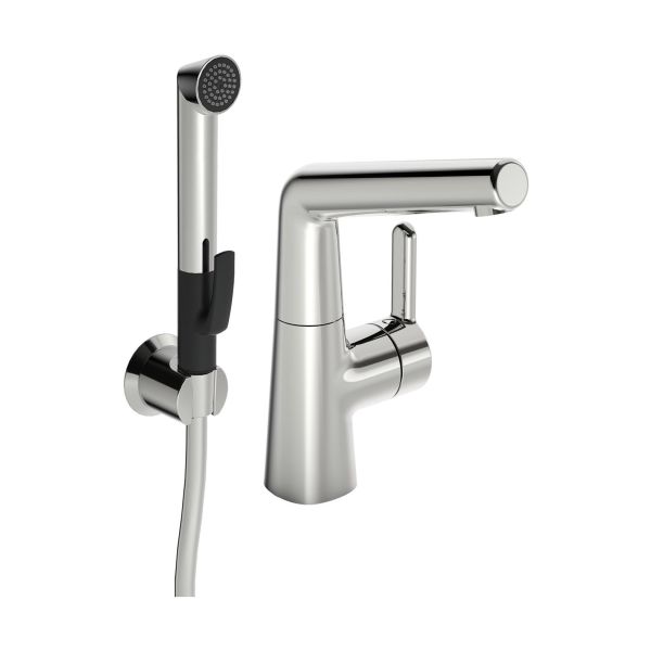 Håndvaskarmatur Oras Inspera med sideudløb og håndbruser 