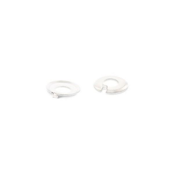Låseskive Schäfer & Peters 04324370 med hakk, A4 syrefast, DIN 432 Ø37/75 mm, 10-pakning