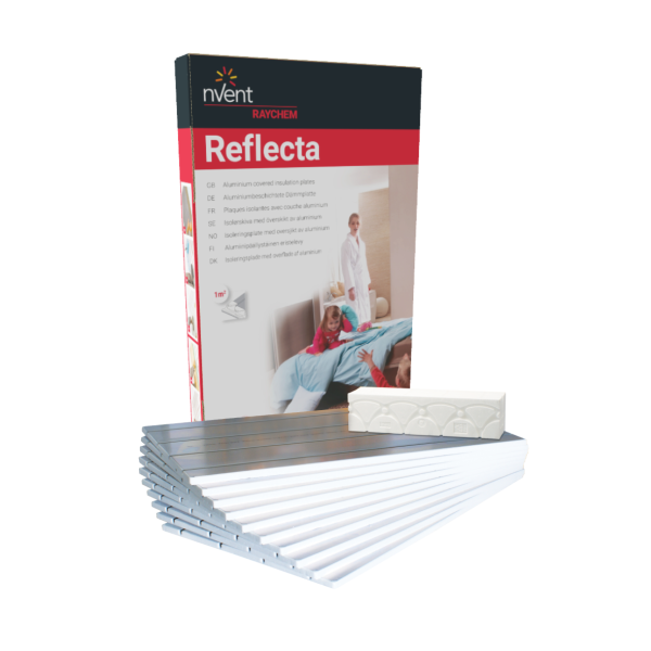 Isoleringsplade RAYCHEM T2Reflecta til T2Red 3 kvm 