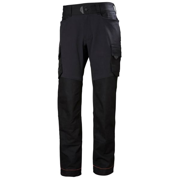 Håndværkerbukser Helly Hansen Workwear Chelsea Evolution 77445-992 Sort, 4-vejs strækning C54