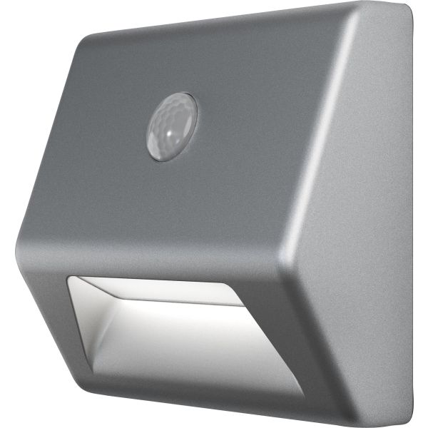 Nattlampa LEDVANCE Nightlux Stair med sensor, batteridriven Silver