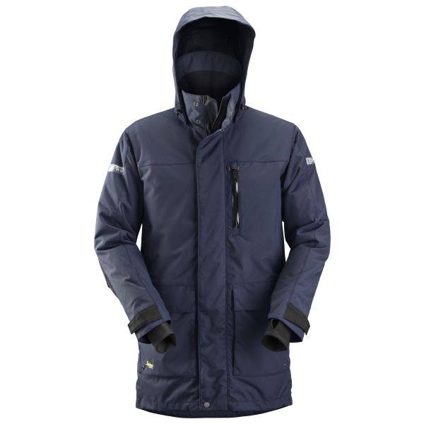 Vinterparka Snickers Workwear 1800 AllroundWork søværn Marine blå 3XL