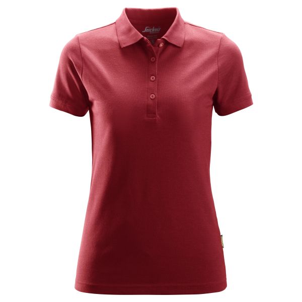 Pikéskjorte Snickers Workwear 2702 rød Rød XL