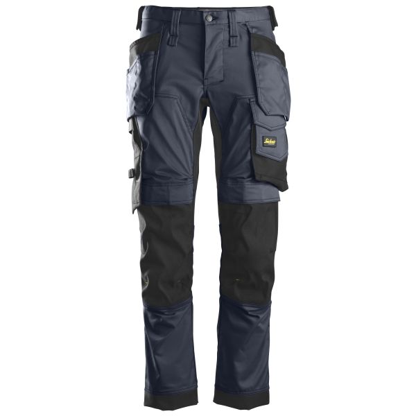 Håndværkerbukser Snickers Workwear 6241 AllroundWork marineblå, stretch Marine blå C52