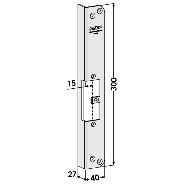 Tolppa STEP ST9525 malleille STEP 18 ja 28E Secure Oikea