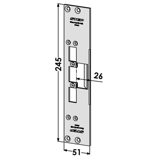 Stolpe STEP ST6510 til STEP 60 Silent 26 mm