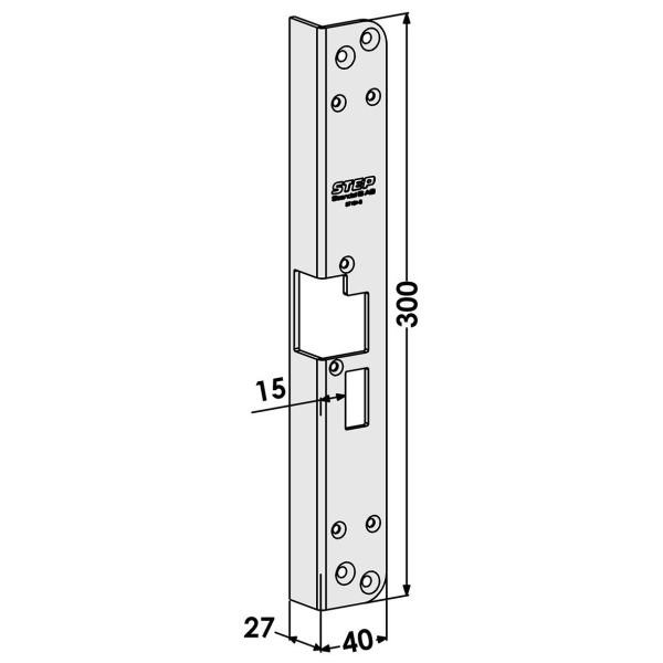 Post STEP ST184-B til Connect/Module Højre