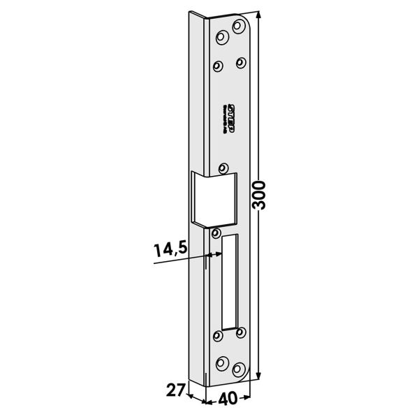 Tolppa STEP ST186-B Mallille Fas ja Modul Oikea