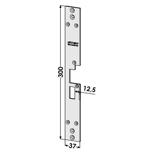 Stolpe STEP ST1801-A för Connect/Modul Vänster