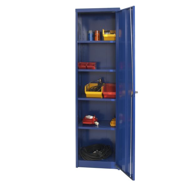 Opbevaringsskab JiWa 84CBL 1975x525x400 mm Blå