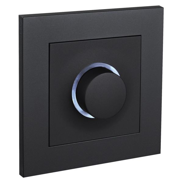Dimmer Elko RF 316GLED Plus 2-polig, Zigbee Svart