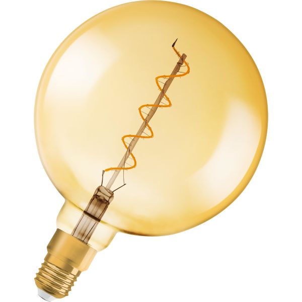 LED-lys Osram Vintage 1906 4 W, E27, 2000 K Stor globus