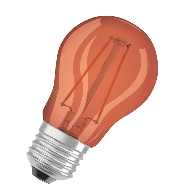 LED-lampa Osram Classic P Retrofit 1,6 W, E27 Orange