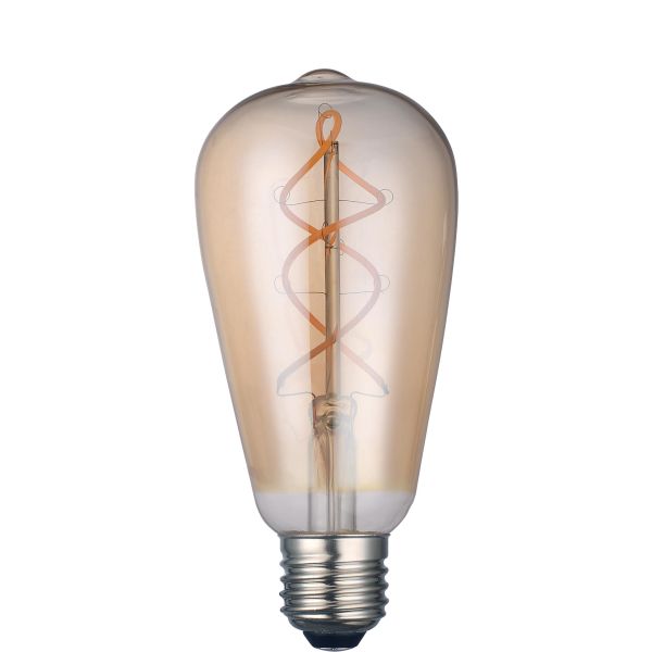 LED-lys Gelia Deco Edison 220 lm, 4 W, dæmpbar 