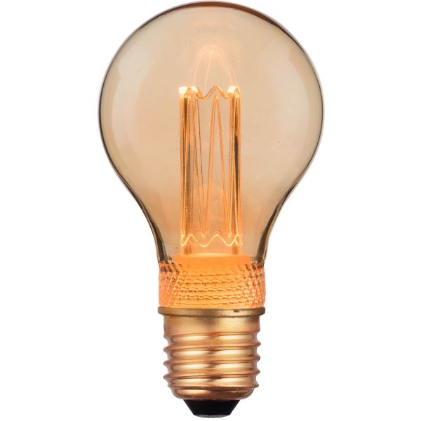 LED-lys Gelia Deco Normal 65 lm, 2 W, E27 