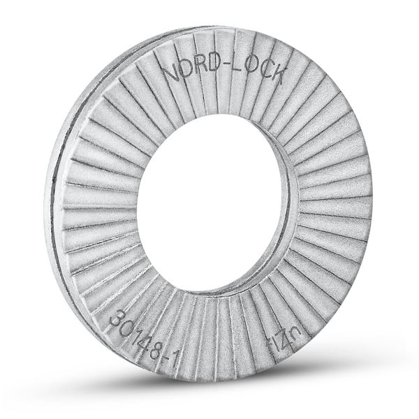 Låseskiver Nord-Lock NL16 DI 17 MM, ZINKFLAKE, DIN 25201 17 x 25,4 x 3,4 mm, pakke med 100