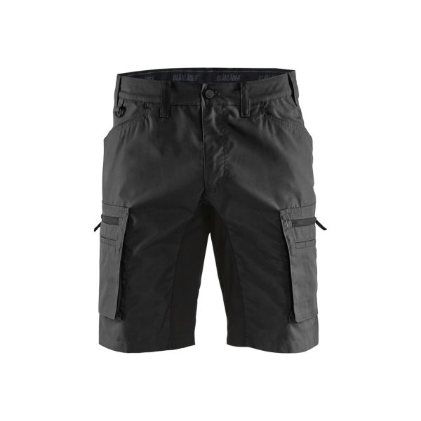 Håndværkershorts Blåkläder 144918459900C48 med stretch, sort Stl C48