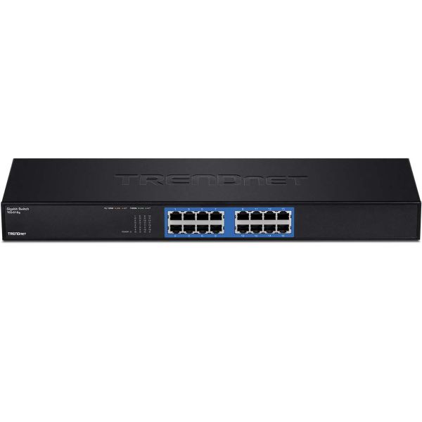 Omskifter TRENDnet TEG-S16g 16 x RJ45 