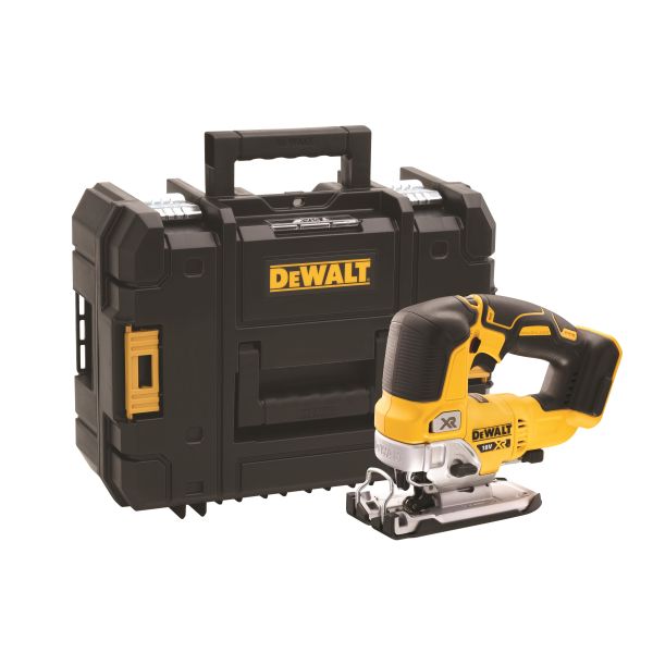 Stiksav Dewalt DCS334NT uden batteri og oplader 