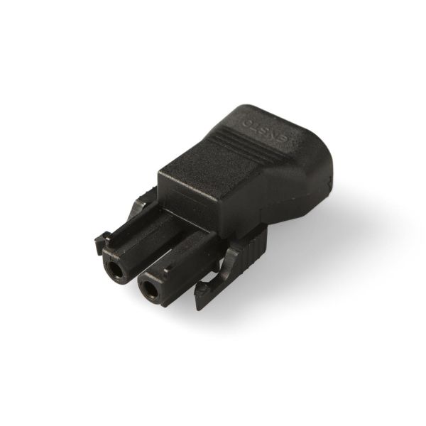 Hylsekontakt Ensto NAC22S.B 2 poler Svart