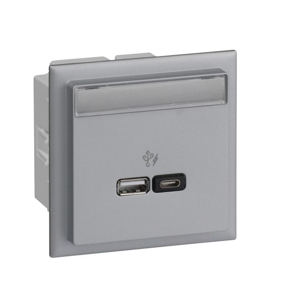 USB-laddare Schneider Electric INS60523 A+C CYB 