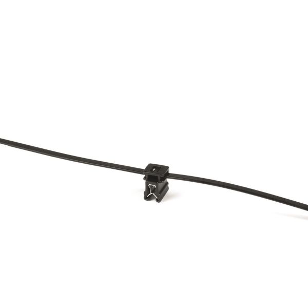 Kabelbindere Hellermann Tyton T50ROSEC4A med kantclips, pakke med 500 